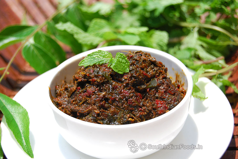 Pudina Pickle